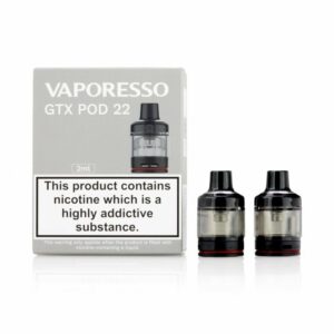 VAPORESSO GTX GO POD 22 REPLACEMENT PODS (2 PACK)