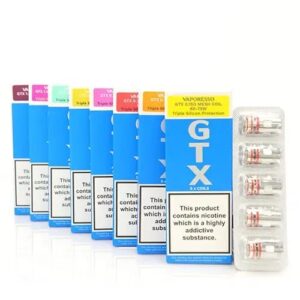 VAPORESSO GTX V2 TRIPLE SILICON PROTECTION COILS (5 PACK)