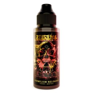 VERMILION RELOADED 100ML E LIQUID ZEUS JUICE