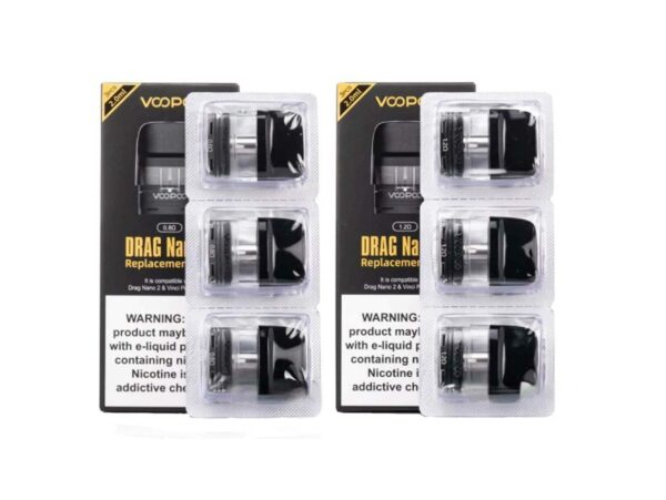 VOOPOO DRAG NANO 2 REPLACEMENT POD (3 PACK)