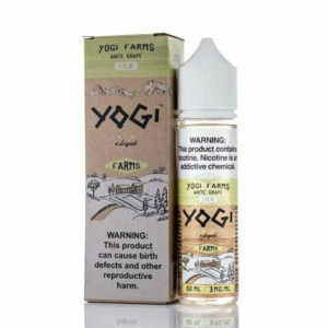 WHITE GRAPE ICE 50ML E-LIQUID BY YOGI FARMS ICE