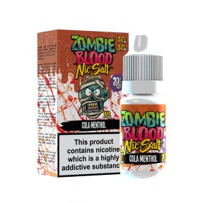 COLA MENTHOL NIC SALT 10ML BY ZOMBIE BLOOD