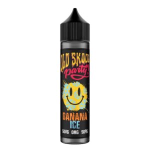 BANANA ICE 50ML E LIQUID OLD SKOOL PARTY