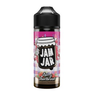 BERRY SHORTBREAD 100ML E LIQUID JAM JAR