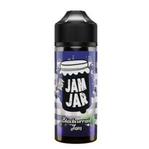 BLACKCURRANT JAM 100ML E LIQUID JAM JAR