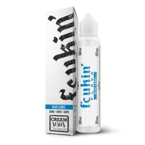 BLUE LABEL (CREAM SERIES) 50ML E LIQUID FCUKIN FLAVA