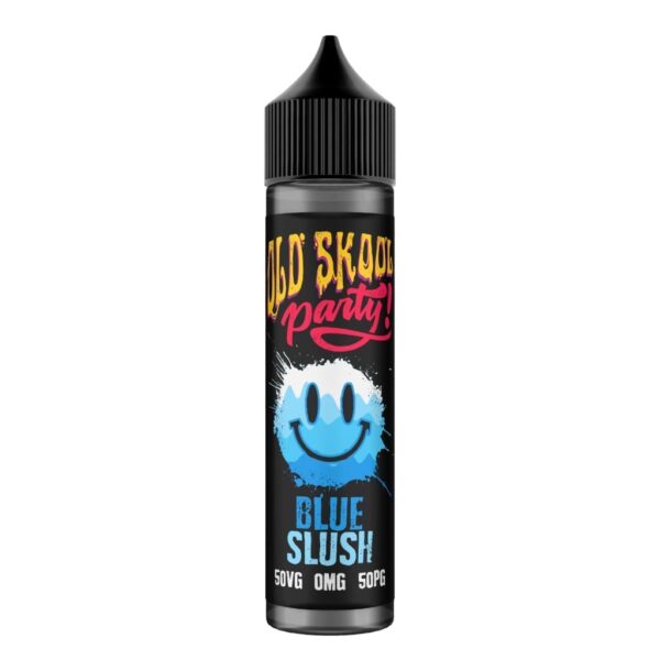 BLUE SLUSH 50ML E LIQUID OLD SKOOL PARTY