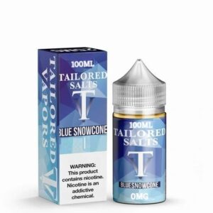 BLUE SNOWCONE 100ML E LIQUID TAILORED SALTS