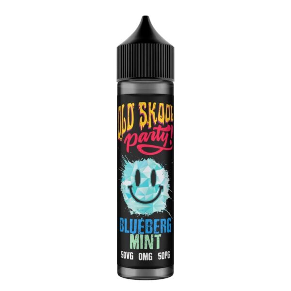 BLUEBERG MINT 50ML E LIQUID OLD SKOOL PARTY
