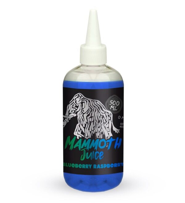 BLUEBERRY RASPBERRY 500ML E LIQUID MAMMOTH JUICE