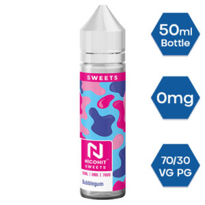 BUBBLEGUM SWEETS 50ML E-LIQUID NICOHIT