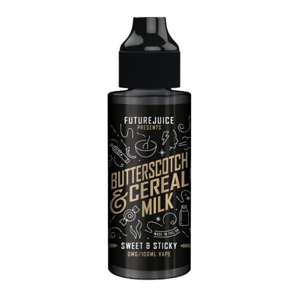 BUTTERSCOTCH & CEREAL MILK 100ML E LIQUID FUTURE JUICE