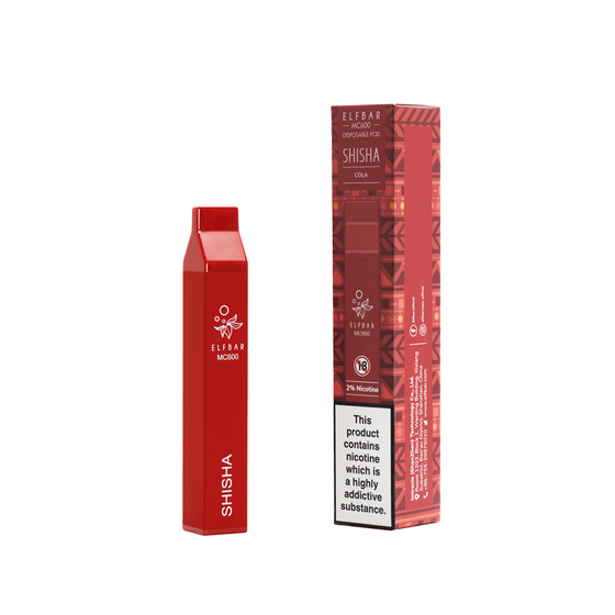 Buy ELF BAR MC600 SHISHA DISPOSABLE POD DEVICE 20MG Online Shopping E