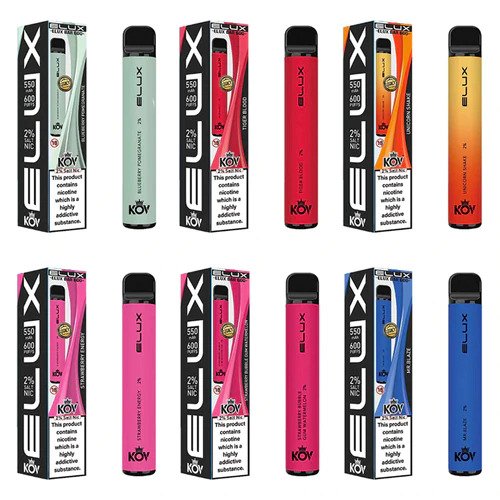 ELUX BAR KOV LEGACY SERIES DISPOSABLE POD DEVICE 20MG EXP UK Vape