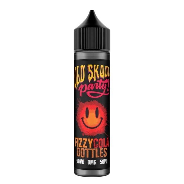 FIZZY COLA BOTTLES 50ML E LIQUID OLD SKOOL PARTY