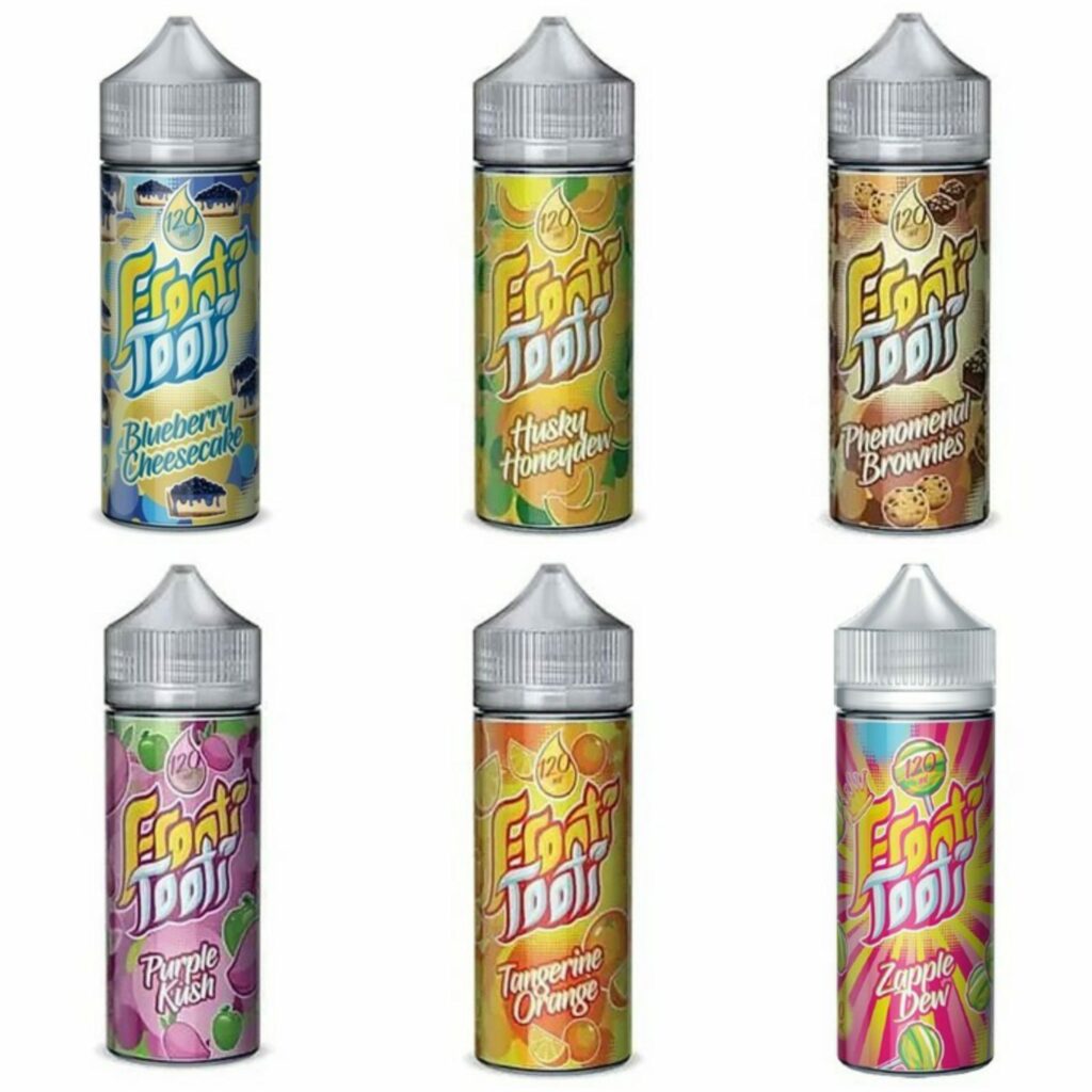 Buy FROOTI TOOTI RANGE 100ML E LIQUID EXP Online Shopping E Cig Clouds