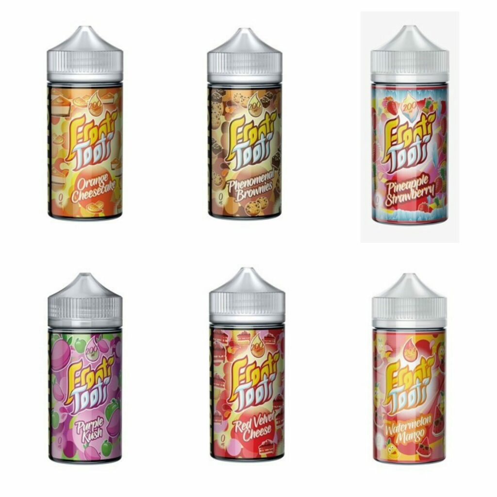 Frooti Tooti 200ml ELiquid Range UK | ECig Clouds