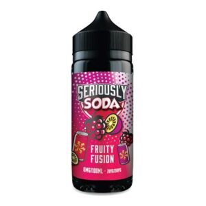 FRUITY FUSION 100ML E LIQUID SERIOUSLY SODA BY DOOZY