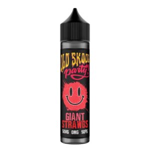 GIANT STRAWBS 50ML E LIQUID OLD SKOOL PARTY