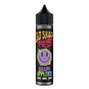 GRAPE APPLE ICE 50ML E LIQUID OLD SKOOL PARTY