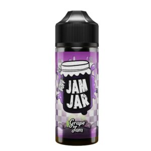 GRAPE JAM 100ML E LIQUID JAM JAR