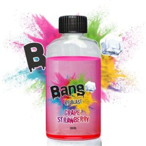 GRAPE STRAWBERRY 200ML E LIQUID BANG ICE BLAST