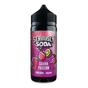 GUAVA PASSION 100ML E LIQUID SERIOUSLY SODA BY DOOZY