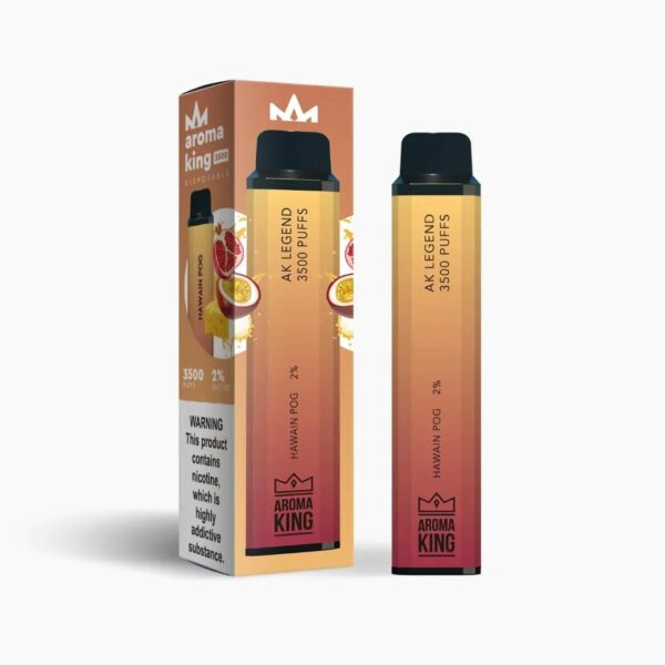 AROMA KING LEGEND 3500 DISPOSABLE VAPE KIT 20MG - Image 24