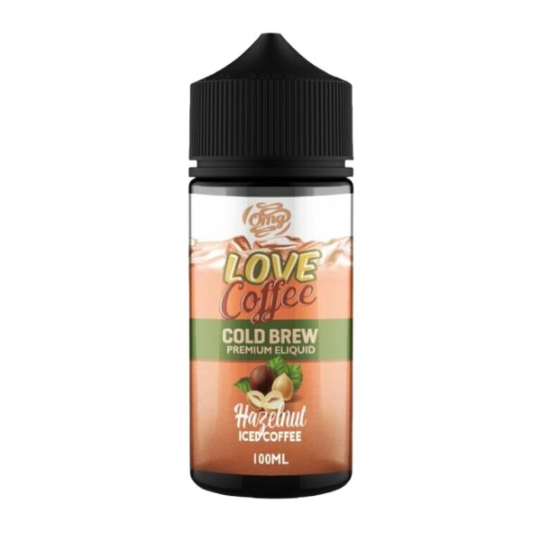 HAZELNUT ICED 100ML E LIQUID LOVE COFFEE
