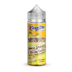 LEMON DRIZZLE & PECAN PIECES DESSERTS E-LIQUID 100ML BY KINGSTON