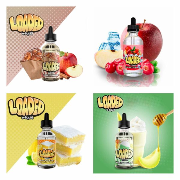 LOADED RANGE 100ML E LIQUID EXP