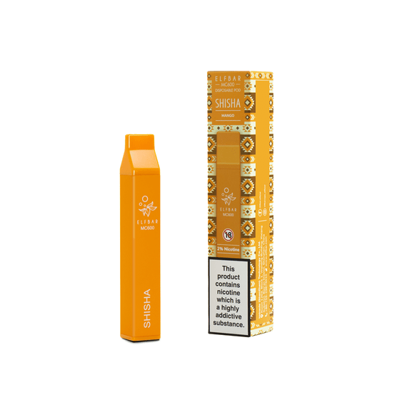 Buy ELF BAR MC600 SHISHA DISPOSABLE POD DEVICE 20MG Online Shopping E