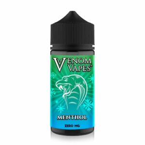 MENTHOL 100ML E LIQUID VENOM VAPES