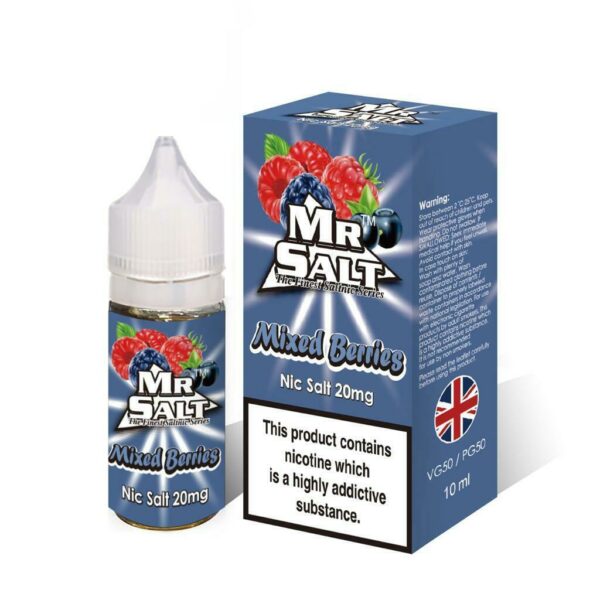 MIXED BERRIES 10ML NIC SALT MR SALT