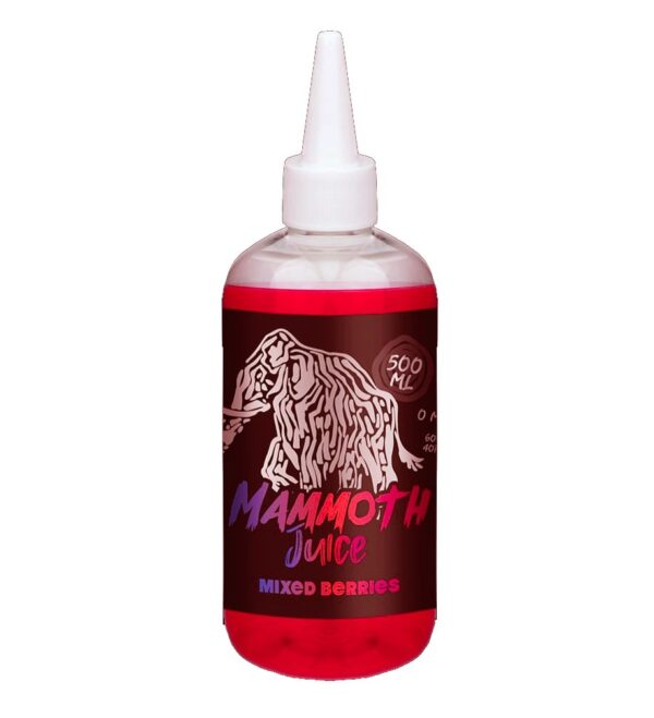 MIXED BERRIES 500ML E LIQUID MAMMOTH JUICE