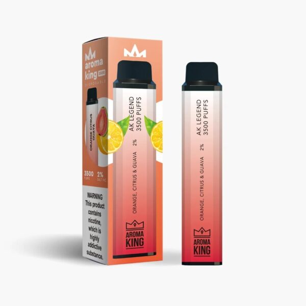 AROMA KING LEGEND 3500 DISPOSABLE VAPE KIT 20MG - Image 22