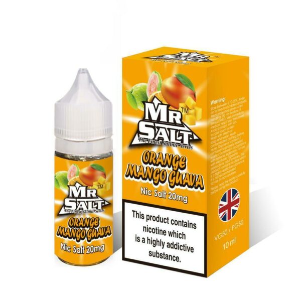 ORANGE MANGO GUAVA 10ML NIC SALT MR SALT