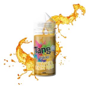 PINEAPPLE & PUNCHY PEACH 100ML E LIQUID TANG ICE BLAST