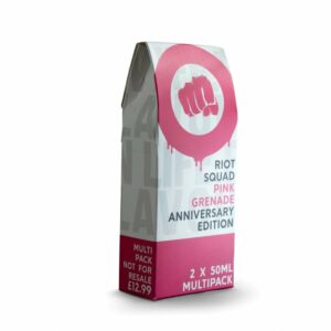 PINK GRENADE (ANNIVERSARY EDITION) 2 X 50ML E LIQUID RIOT SQUAD