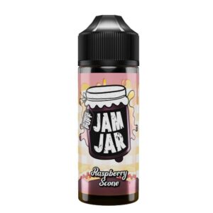 RASPBERRY SCONE 100ML E LIQUID JAM JAR