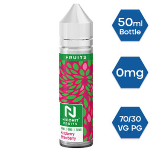 RASPBERRY STRAWBERRY FRUITS 50ML E-LIQUID NICOHIT