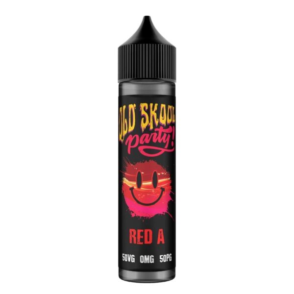 RED A 50ML E LIQUID OLD SKOOL PARTY