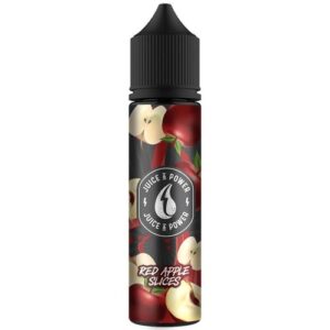 RED APPLE SLICES 50ML E LIQUID BY JUICE N POWER