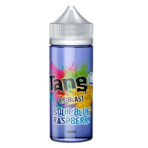 SOUR BLUE RASPBERRY 100ML E LIQUID TANG ICE BLAST