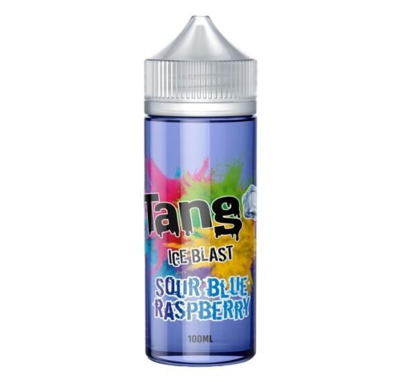 SOUR BLUE RASPBERRY 100ML E LIQUID TANG ICE BLAST