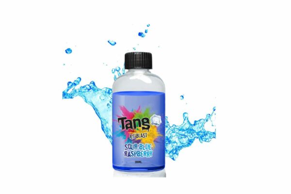 SOUR BLUE RASPBERRY 200ML E LIQUID TANG ICE BLAST