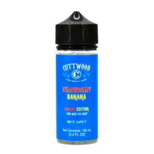 STRAWBERRY BANANA 100ML E LIQUID CUTTWOOD