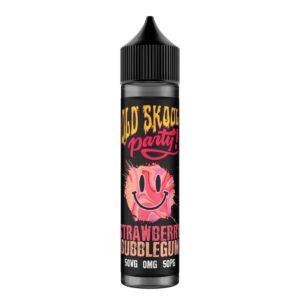 STRAWBERRY BUBBLEGUM 50ML E LIQUID OLD SKOOL PARTY