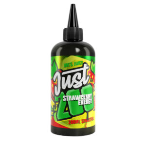 STRAWBERRY ENERGY (JUST 200) E LIQUID 200ML BY JOES JUICE