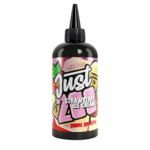 STRAWBERRY ICE CREAM (JUST 200) E LIQUID 200ML BY JOES JUICE